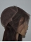 Brown Shoulder Length Straight Lace Front Human Hair Women Wigs