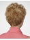 Affordable Blonde Curly Cropped Synthetic Wigs