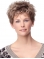 Amazing Brown Curly Cropped Synthetic Wigs
