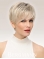 Discount Monofilament Synthetic Straight 6" Short Wigs