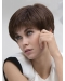 Lace Front Fashionable Boycuts Straight Short Wigs