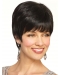 Black Straight Remy Human Hair Preferential Short Wigs