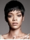 Capless Straight 3" Perfect Rihanna Wigs