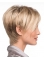 Synthetic Blonde Straight Top Short Wigs