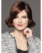 Chin Length Capless Synthetic Wavy Classic Lady Wig
