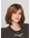 Auburn Synthetic Bobs Wavy Chin Length Custom Lace Front Wigs