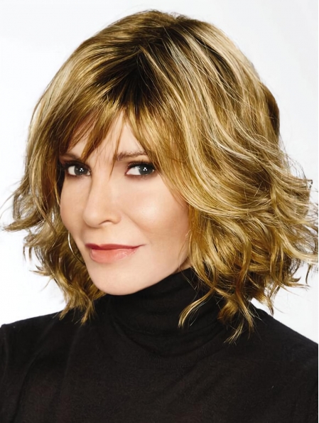 Capless Blonde 10" Wavy Synthetic Jaclyn Smith Wigs