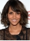 Wavy Brown Lace Front Chin Length Bobs Halle Berry Wigs