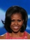 Wavy Black Lace Front Chin Length Bobs Michelle Obama Wigs
