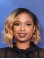 Wavy Ombre/2 Tone Lace Front Chin Length Bobs Jennifer Hudson Wigs