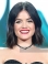 Chin Length Full Lace Remy Human Hair Wavy 12" Lucy Hale Wigs