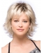 Fashionable Blonde Straight Chin Length Synthetic Wigs