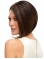 Chin Length Brown Without Bangs Synthetic Wigs