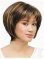 Lace Front Straight Synthetic Durable Medium Wigs