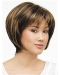 Lace Front Straight Synthetic Durable Medium Wigs