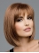 Brown Straight Synthetic Gorgeous Medium Wigs