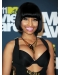 High Quality Black Straight Chin Length Nicki Minaj Wigs