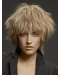 Perfect Blonde Chin Length Straight Layered New Design Wigs