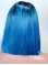 Chin Length Straight Full Lace Wigs Ombre Wigs 14" 