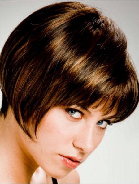 Beautiful Straight Brown Bobs High Quality Wigs