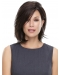 High Quality Black Straight Chin Length 100% Hand-tied Comfortable Wigs