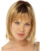 Gorgeous Blonde Straight Chin Length Lace Front Wigs