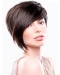 Brown Straight Remy Human Hair Beautiful Short Wigs