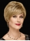 Perfect Chin Length Straight Blonde With Bangs New Design Wigs