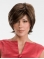 Brown Lace Front Synthetic Medium Wigs