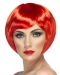 Bright Red Bobs Capless Synthetic Wigs
