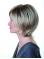 Bobs 10" Straight Blonde Synthetic Monofilament Medium Length Hairstyles