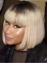 Blonde 12" Straight Bobs Chin Length Nicki Minaj Wigs