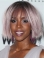 Straight Pink Bobs Lace Front Chin Length Kelly Rowland Wigs