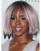 Straight Pink Bobs Lace Front Chin Length Kelly Rowland Wigs