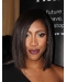 Straight Brown Bobs Full Lace Chin Length Sevyn Streeter Wigs