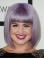 Chin Length Lace Front Synthetic Straight 12" Kelly Osbourne Wigs