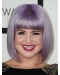 Chin Length Lace Front Synthetic Straight 12" Kelly Osbourne Wigs