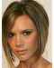 Bobs Straight Chin Length Ombre/2 Tone Lace Front Victoria Beckham Wigs