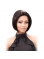 Durable Black Lace Front Chin Length Human Hair Wigs