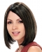 Style Brown Straight Chin Length Bob Wigs