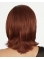 Tempting Auburn Lace Front Chin Length Wigs