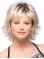 Durable Blonde Straight Chin Length Wigs For Cancer