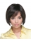 Easeful Black Straight Chin Length African American Wigs