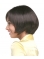 Easeful Black Straight Chin Length African American Wigs