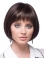 Trendy Lace Front Straight Chin Length Wigs For Cancer