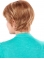 Exquisite Auburn Straight Chin Length Monofilament Wigs