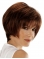 Auburn Lace Front Chin Length Remy Human Lace Wigs For Cancer