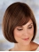 Brown Pleasing Straight Synthetic Medium Wigs