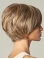 Preferential Blonde Monofilament Chin Length Full Lace Wigs