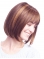 Exquisite Monofilament Straight Chin Length Wigs